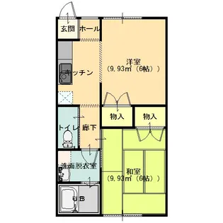 ペニーレイン【2階】の間取り