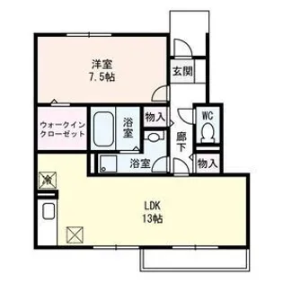 エターナル・グレイス【1階】の間取り