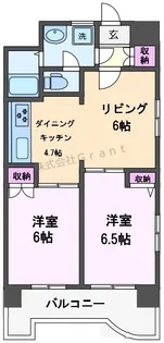 ルミリオ錦糸町【7階】の間取り