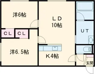 Glicine dio【1階】の間取り