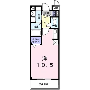 ウェステン ドルフI【3階】の間取り