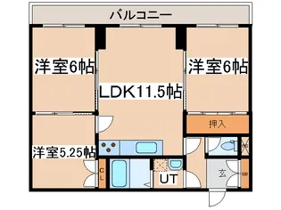 トマトハイツ【2階】の間取り