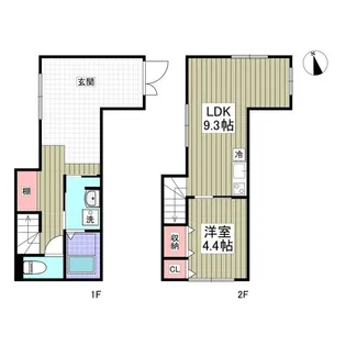 MELDIA茅ヶ崎の間取り