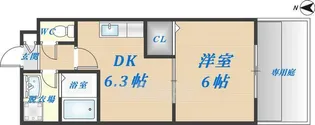 エムアールメゾン【2階】の間取り