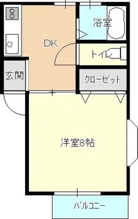 メゾン・ド・HIRO【1階】の間取り