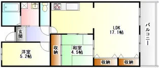 メゾンサステック【2階】の間取り