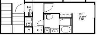 EXENTIA-EBISU【3階】の間取り