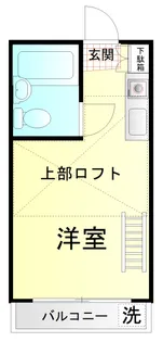 若宮シティハイツ【2階】の間取り