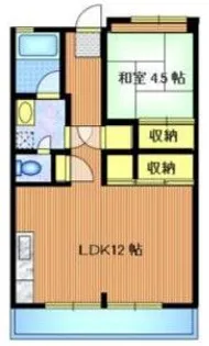 ハイツやま吉【3階】の間取り