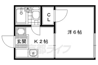 ハイツポーラニア【1階】の間取り