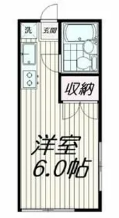 ドムール上池台【1階】の間取り
