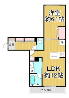 Ys Court 2【2階】の間取り