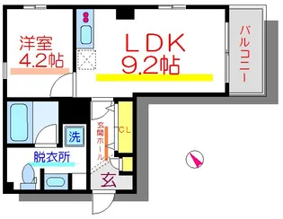 サリチェTーIIIビル【2階】の間取り