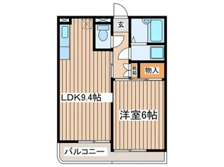 ストラット辻堂【3階】の間取り