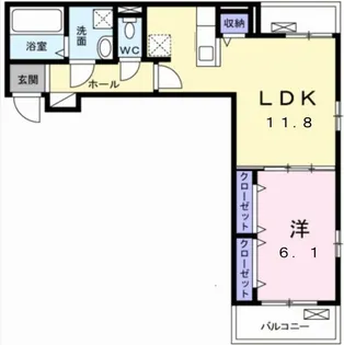 ブランキューブ【2階】の間取り