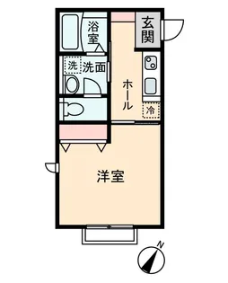 ハイム リンデン【1階】の間取り
