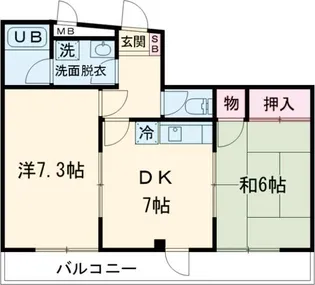 アクア・プラネット【3階】の間取り