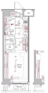 ブライズ住吉【2階】の間取り