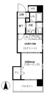 STRADA清澄白河【4階】の間取り