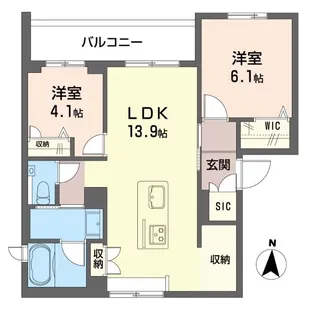 協榮ビルディング【2階】の間取り
