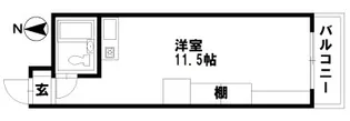 朝日プラザ金沢カレッジスクエアI【1階】の間取り
