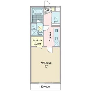 ChummyHouse【2階】の間取り