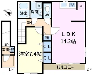 SERENA MAISONの間取り