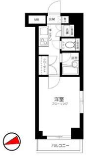 ルーブル渋谷松濤【1階】の間取り