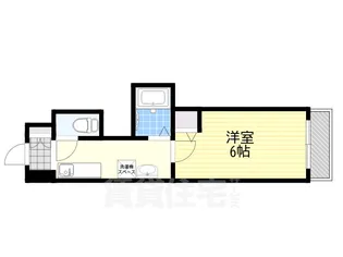 イーズ千里山【5階】の間取り