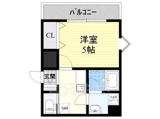 Tukasaレジデンス【2階】の間取り