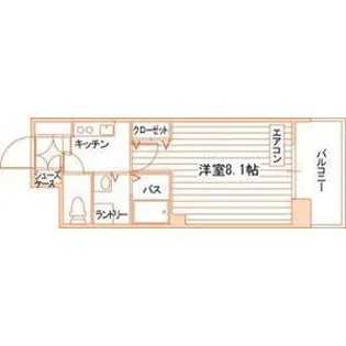 HAPPY FUN 八事石坂【1階】の間取り
