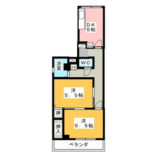 幸土ビル【3階】の間取り