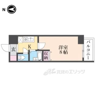 グラン・ドゥ・ルイ【3階】の間取り