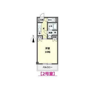 コンフリー【1階】の間取り