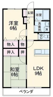 サニーベール西船【2階】の間取り