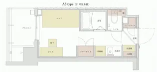 かわしん百合丘ビル【5階】の間取り
