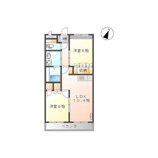 DAINTY【1階】の間取り