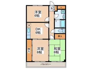 レイクタウン【1階】の間取り