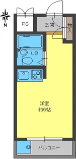 ダイドーメゾン芦屋【2階】の間取り