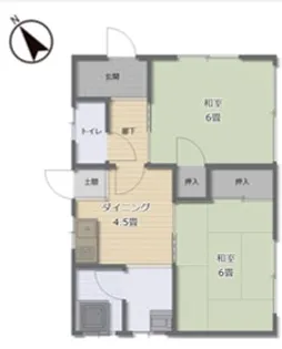 三重県松阪市石津町【一戸建】の間取り