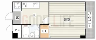 兵庫県高砂市荒井町中新町【マンション】の間取り