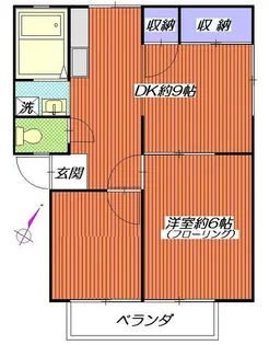 神奈川県横浜市南区六ツ川2【アパート】の間取り
