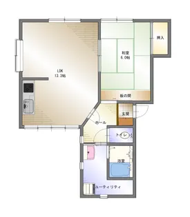 メゾン111【2階】の間取り