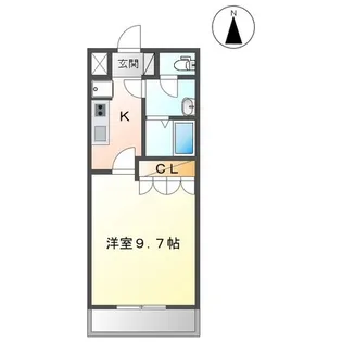 グリーン ヒルズ【2階】の間取り