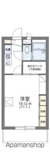 レオパレスKAZU【2階】の間取り