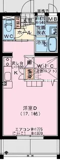 あかねヒルズ南宮崎【1階】の間取り
