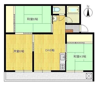 百崎マンション【2階】の間取り