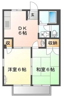 プレミールI【1階】の間取り