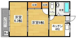 フェリーチェ吉祥寺【2階】の間取り