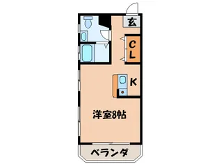 ハウスマキ【3階】の間取り